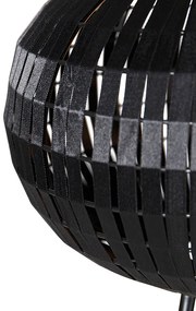 Lampa de podea moderna cu trepied neagra - Zoë