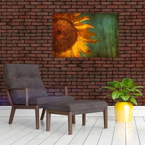 Tablou - Floarea soarelui (90x60 cm)
