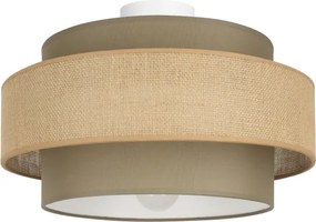 Brilagi - Plafonieră RESNA 1xE27/60W/230V Ø 40 cm maro/bej