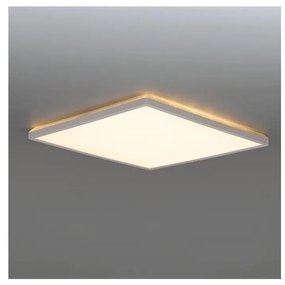 Plafonieră LED cu senzor pentru baie NIVERA LED/24W/230V IP54 30x30 cm alb + telecomandă