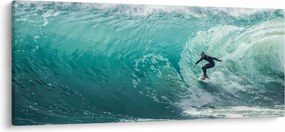 Tablou cu surferi (120x50 cm)