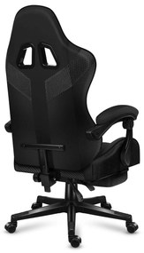Fotoliu gaming Fusion 4.7 (negru + carbon). 1087476