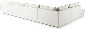 Colțar lemn masiv Yves, 431 × 253 × 83 cm - Stânga