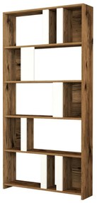 Bibliotecă Lima White and Walnut