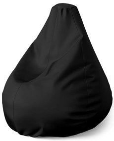 Sac de șezut Pear negru - pentru copii, negru