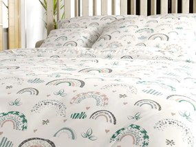 Lenjerie de pat din bumbac RAINUBI alb Dimensiune lenjerie de pat: 70 x 90 cm | 140 x 200 cm