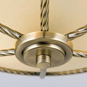 Lustră pe tijă Orion DL 7-568/3 MAURO 3xE27/60W/230V d. 42 cm bronz