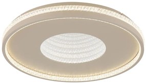 Globo 48563-40S - Plafonieră LED cu funcție dimmabilă SHIRLEY, 40W/230V, 2700-6500K, Ø 50,5 cm, cu telecomandă