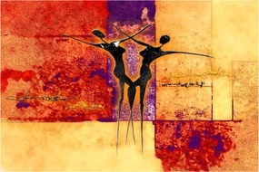 Tablou - Zeița africană (90x60 cm)