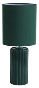 Searchlight EU22353GR - Lampă de masă GROOVE 1xE14/60W/230V verde