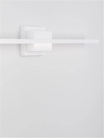Aplica LED pentru oglinda / tablou AZURE alba L-120,5cm