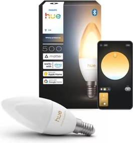 Bec LED dimabil Philips Hue White Ambiance B39 E14/3,7W/230V 1000-20000K