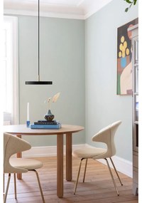 Lustră neagră LED cu intensitate reglabilă cu abajur din metal ø 31 cm Asteria Plus Mini – UMAGE