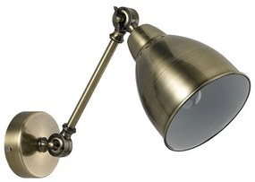 Ideal Lux - Aplica de perete NEWTON 1xE27/42W/230V bronz