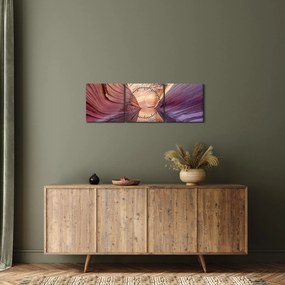 Tablou - valurile de Arizona (cu ceas) (90x30 cm)