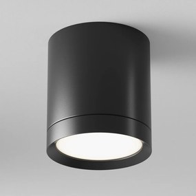 Spot aplicat design tehnic Hoop negru