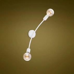 Aplică HELIX 2xE27/60W/230V albă