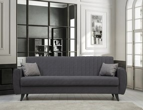 Canapea extensibilă Alkon 3 Dark Grey