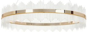 Lustra suspendata LED Imperial 120cm auriu
