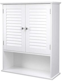 Dulap de perete pentru baie 60x20x70 cm