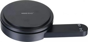 Cântar de bucătărie cu cană gradată Kinghoff KH 1829, 1,5 l, până la 5 kg, TARA, oprire automată, negru