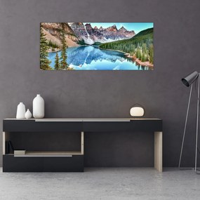 Tablou - Lacul Moraine (120x50 cm)