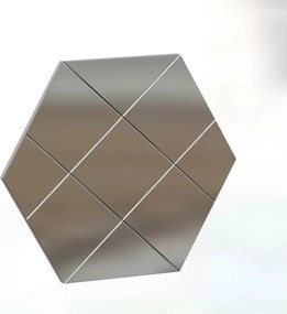 Oglinda perete ASSA, alb, 70x2x60 cm