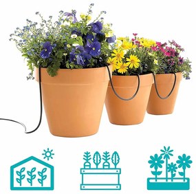 Sistem de irigare prin picurare pentru gradina