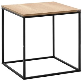 Măsuță laterală Losuku 8 (Nuc + negru) . 1094776