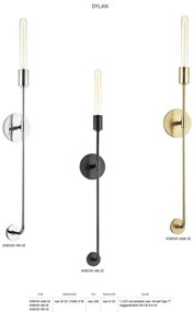 Aplica de perete design minimalist DYLAN nichel lucios