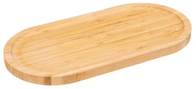 Platou oval bambus, 30 x 15 x H 1.5 cm