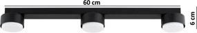 Brilagi - Spot LED MONO 3xGX53/12W/230V negru