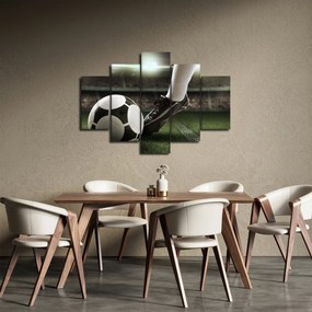 Tablou - Minge de fotbal (150x105 cm)