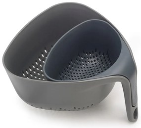 Strecurătoare compactă Joseph Joseph Colanders, gri
