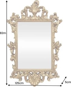 Oglinda decorativa OPULENT 125cm auriu