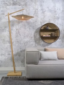 Lampadar din bambus KALIMANTAN orizontal S natur, 60cm