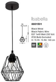 Pendul design modern minimalist Isabella NVL-8801501