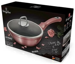 Tigaie cu capac adanca 24 cm I-Rose Collection Berlinger Haus BH 6026