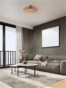 Plafoniera LED design modern POLIFEMO maro, 60cm