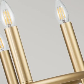 Lustră pe lanț Kichler KL-CAPITOL-HILL6-PNBR CAPITOL HILL 6xE14/40W/230V