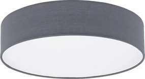 Eglo 32893 - Plafonieră REVILLA 1xE27/40W/230V tm. gri