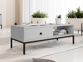 Măsuță de cafea Tezarta 1SZ (Gri deschis + Negru) . 1103769