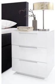 Noptieră ROCKY XXL albă