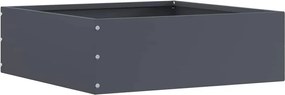 vidaXL Margine pentru gazon Antracit 40 x 40 x 13 cm Oțel