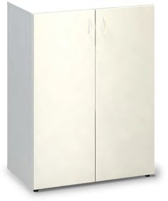 Dulap mediu ProOffice 80 x 47 x 106,3 cm, alb