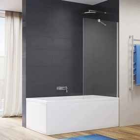 Paravan de cada SanSwiss Easy 2.0 crom 70x150 cm sticla securizata 8 mm