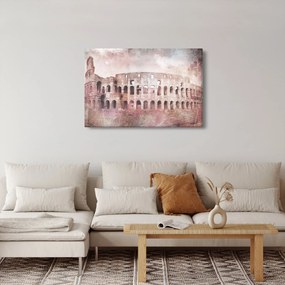 Tablou - Carte poștală de epocă a orașului N⁰2 (90x60 cm)