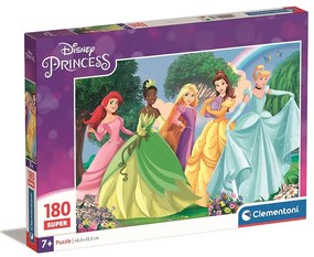 Prințesele Disney Ballgowns Puzzle Clementoni de 180 de piese