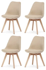 Set de scaune de sufragerie CT-751 CRM2, 4 buc.