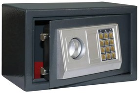 vidaXL Seif digital cu blocare Gri închis 31 x 20 x 20 cm Oțel